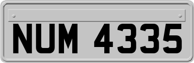 NUM4335