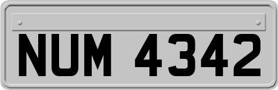NUM4342