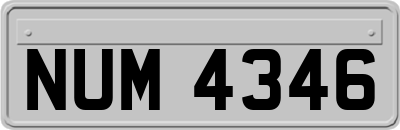 NUM4346