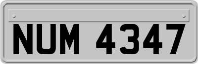NUM4347
