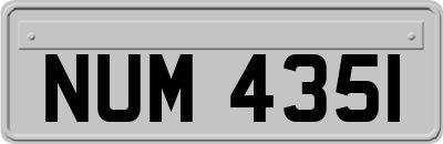 NUM4351