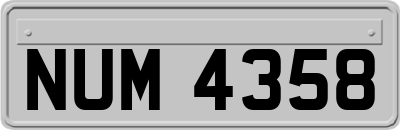 NUM4358