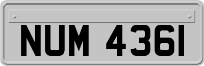 NUM4361