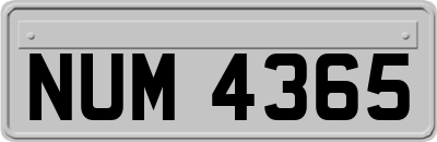 NUM4365