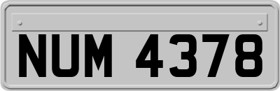 NUM4378