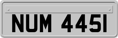 NUM4451