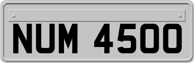 NUM4500
