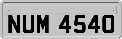 NUM4540