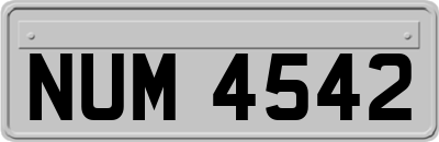 NUM4542
