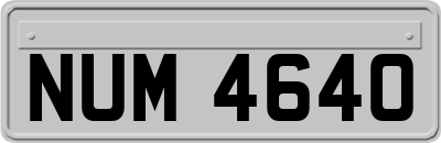 NUM4640