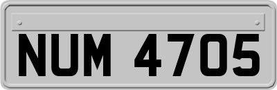 NUM4705