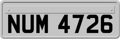 NUM4726