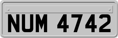 NUM4742