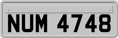 NUM4748