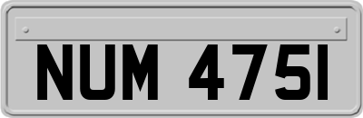 NUM4751