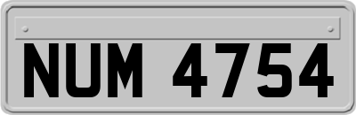 NUM4754