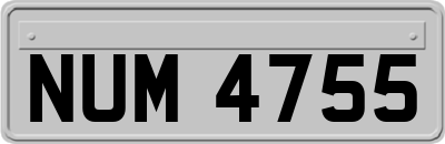 NUM4755