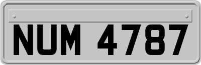 NUM4787