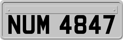 NUM4847