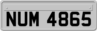 NUM4865