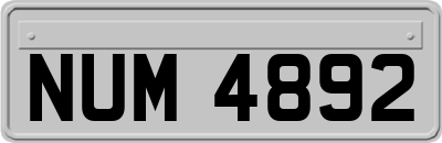 NUM4892