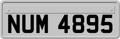 NUM4895