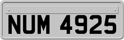 NUM4925