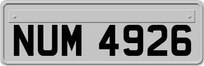 NUM4926