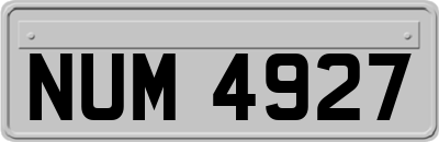 NUM4927