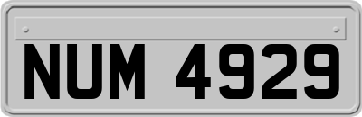 NUM4929