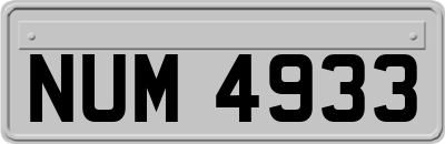 NUM4933