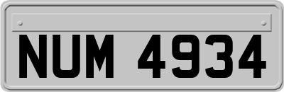 NUM4934