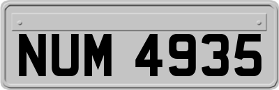 NUM4935