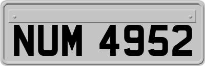 NUM4952