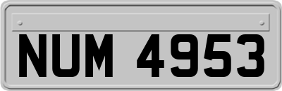 NUM4953