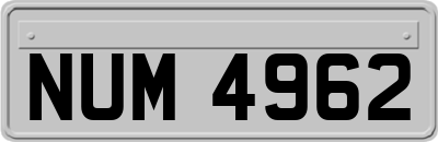NUM4962