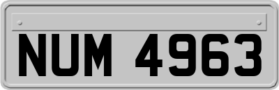 NUM4963