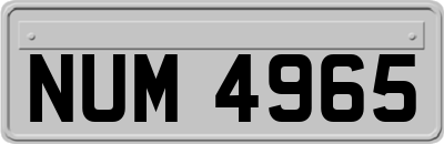 NUM4965