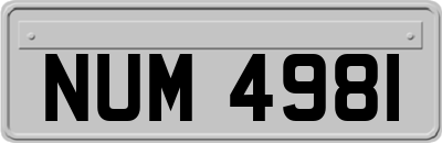 NUM4981