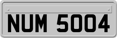 NUM5004