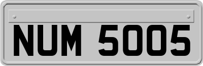 NUM5005