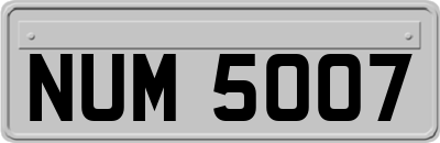 NUM5007