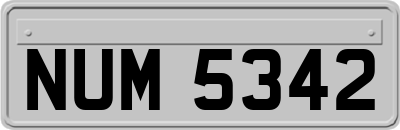 NUM5342