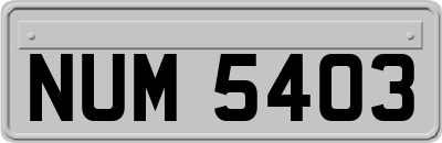 NUM5403