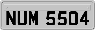 NUM5504