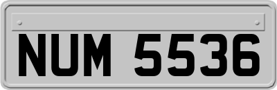 NUM5536