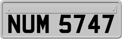 NUM5747