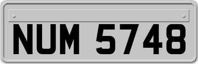 NUM5748