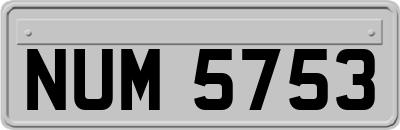 NUM5753