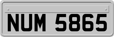 NUM5865